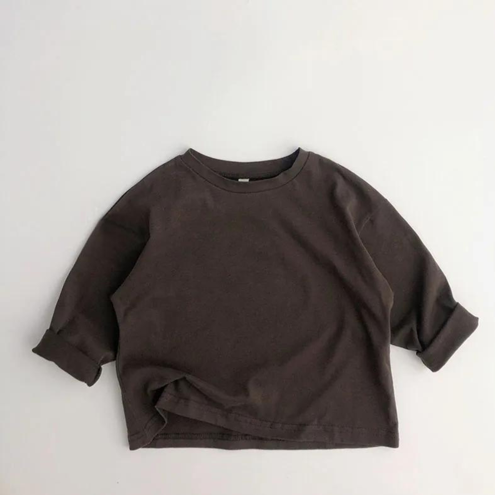Basic Langarmshirt