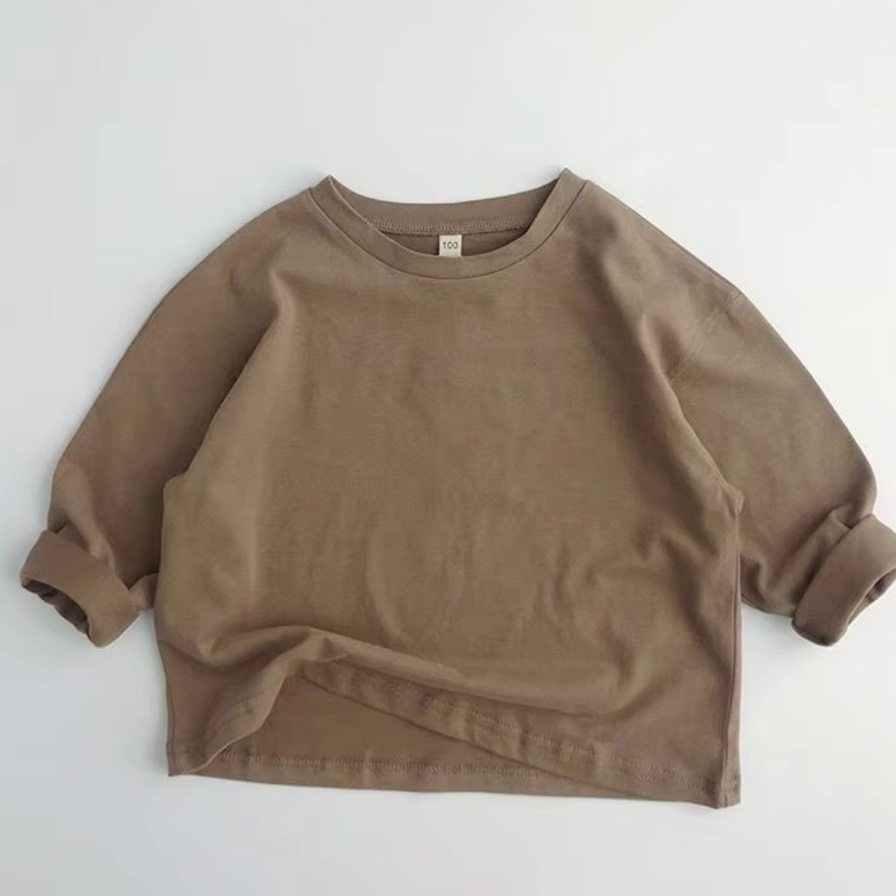 Basic Langarmshirt