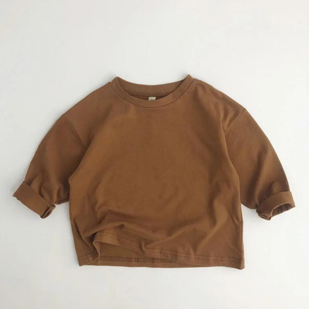 Basic Langarmshirt
