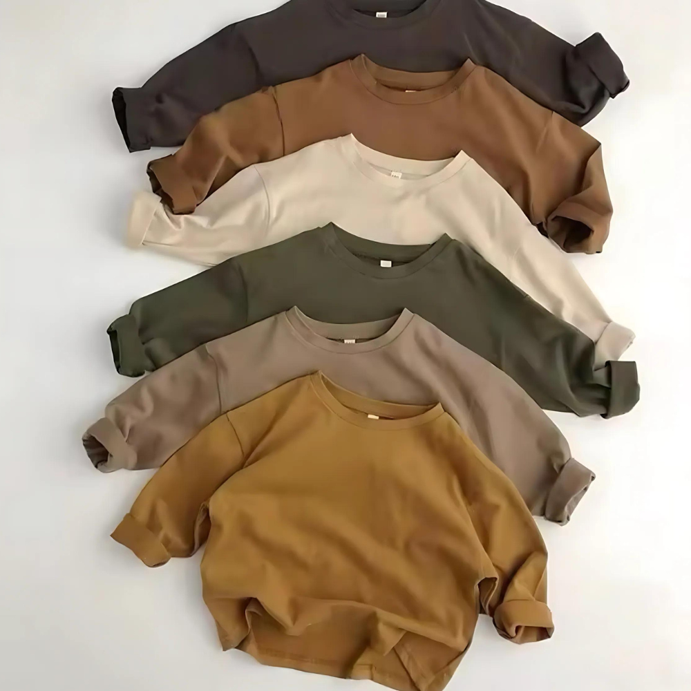 Basic Langarmshirt