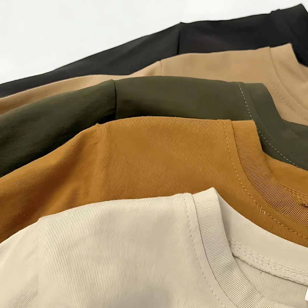 Basic Langarmshirt