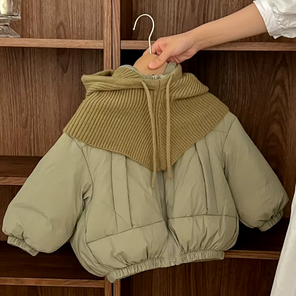 kinderdaunenjackekhaki