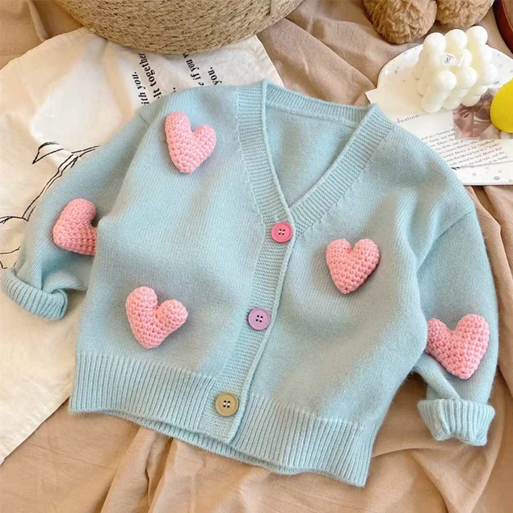 Strickjacke Heart