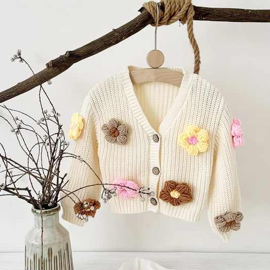 Strickpullover Flower
