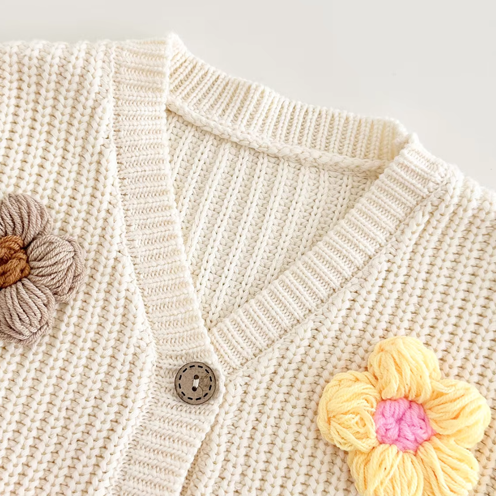 Strickpullover Flower