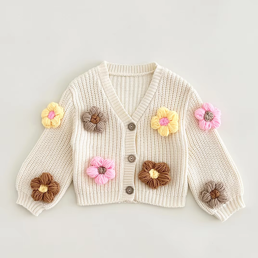 Strickpullover Flower