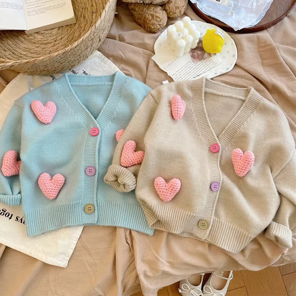 Strickjacke Heart